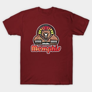 Memphis Southmen aka Grizzlies Football T-Shirt